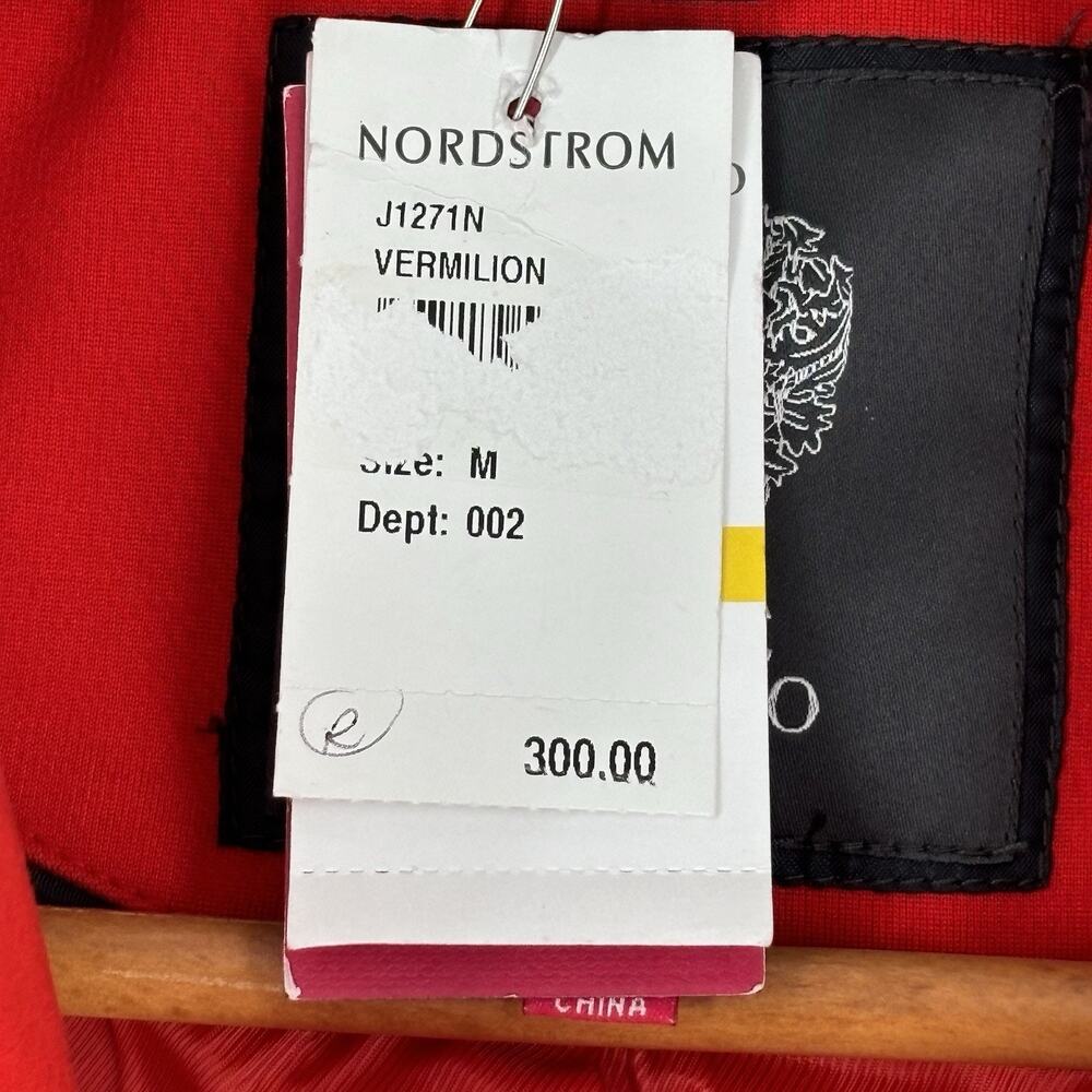 Vince Camino Women’s Red Coat Size Medium MSRP $300 - Picture 7 of 11